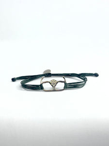Racing steering wheel bracelet
