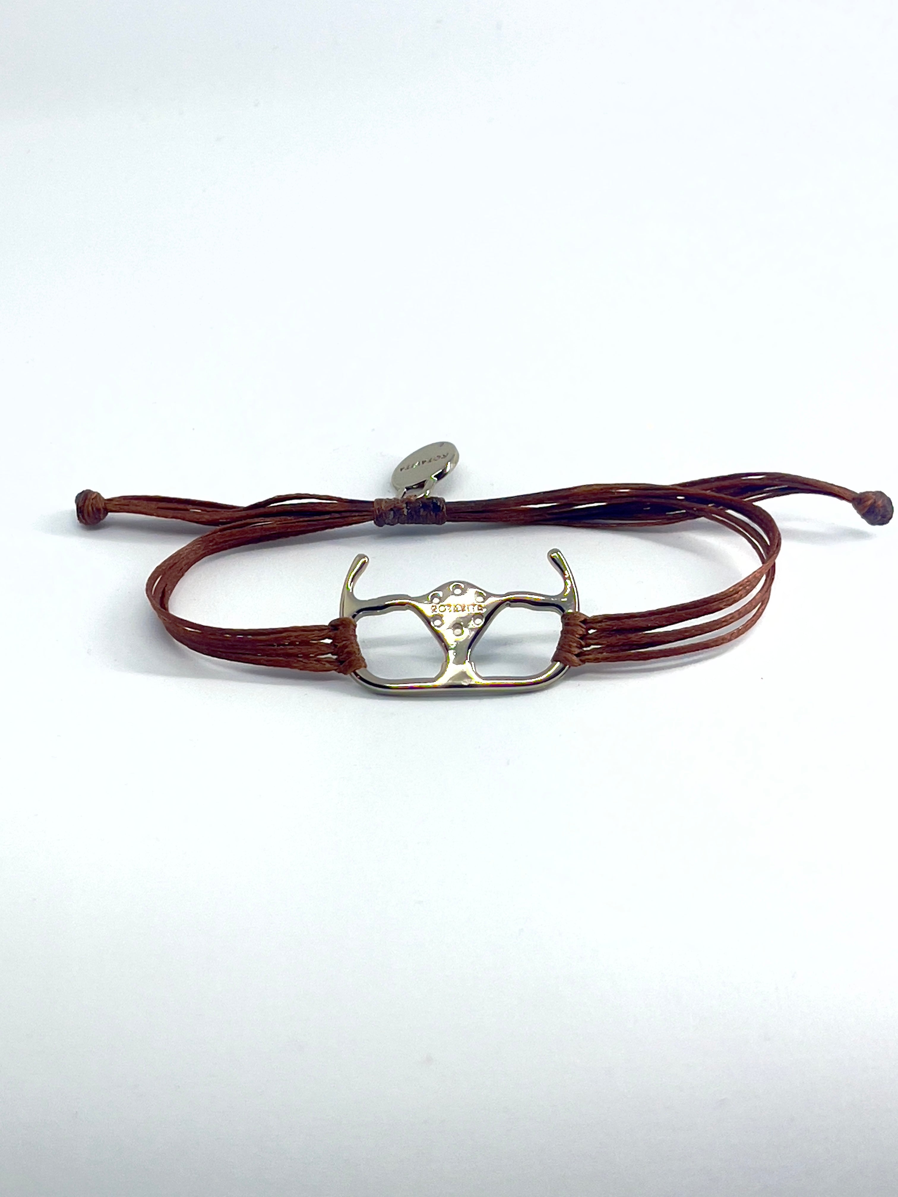 Racing steering wheel bracelet