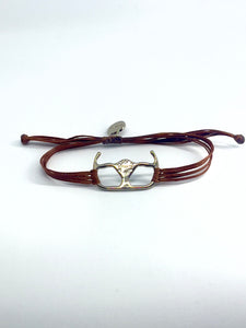 Racing steering wheel bracelet