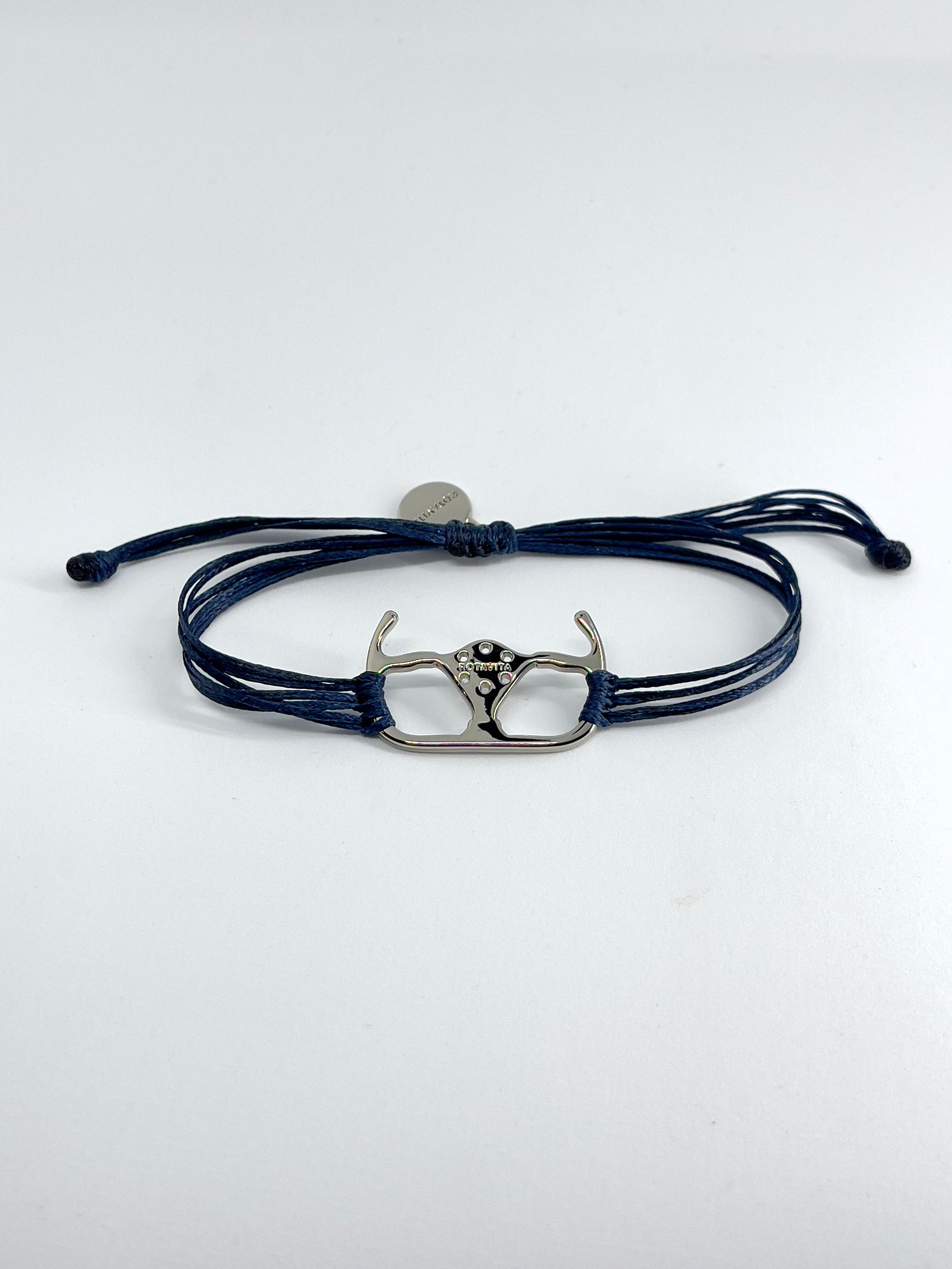 Racing steering wheel bracelet