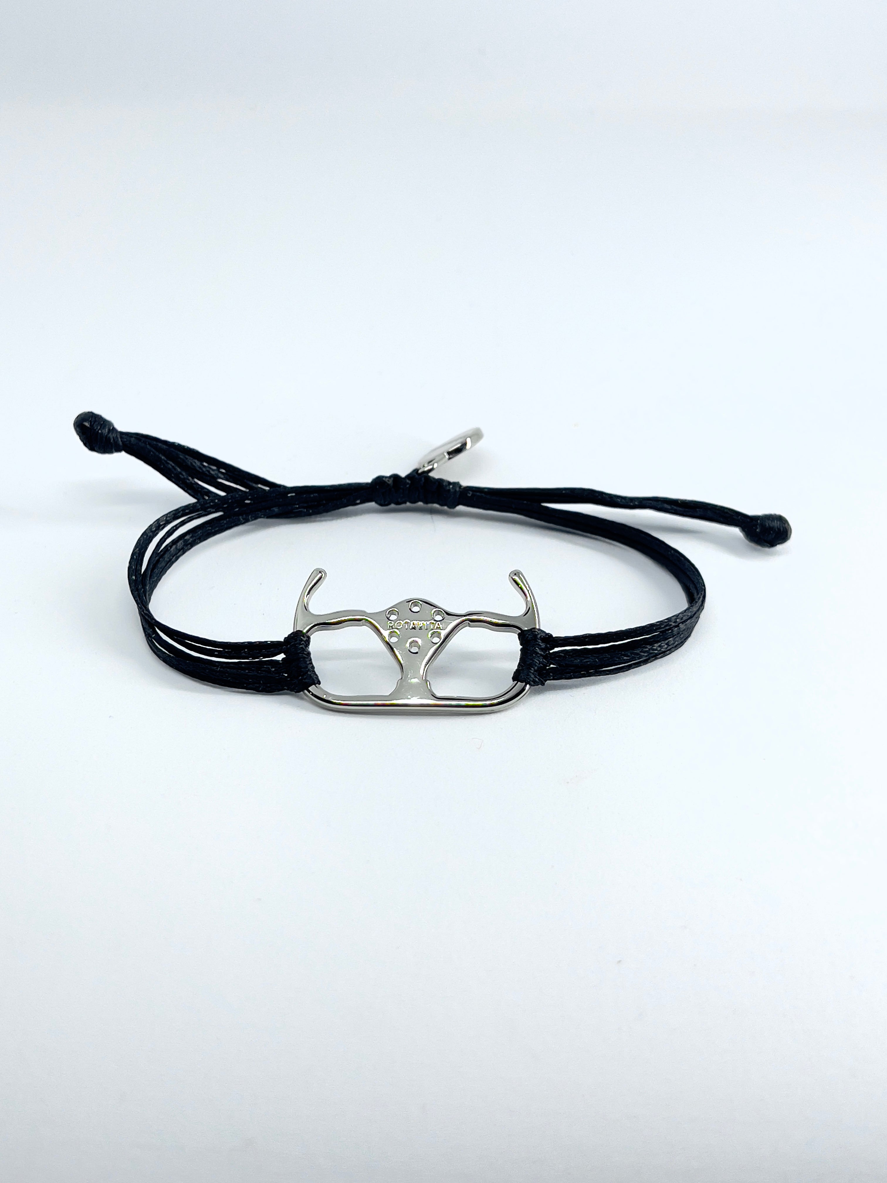 Racing steering wheel bracelet