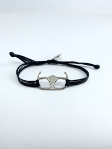 Racing steering wheel bracelet