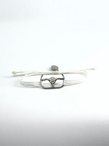 Racing steering wheel bracelet