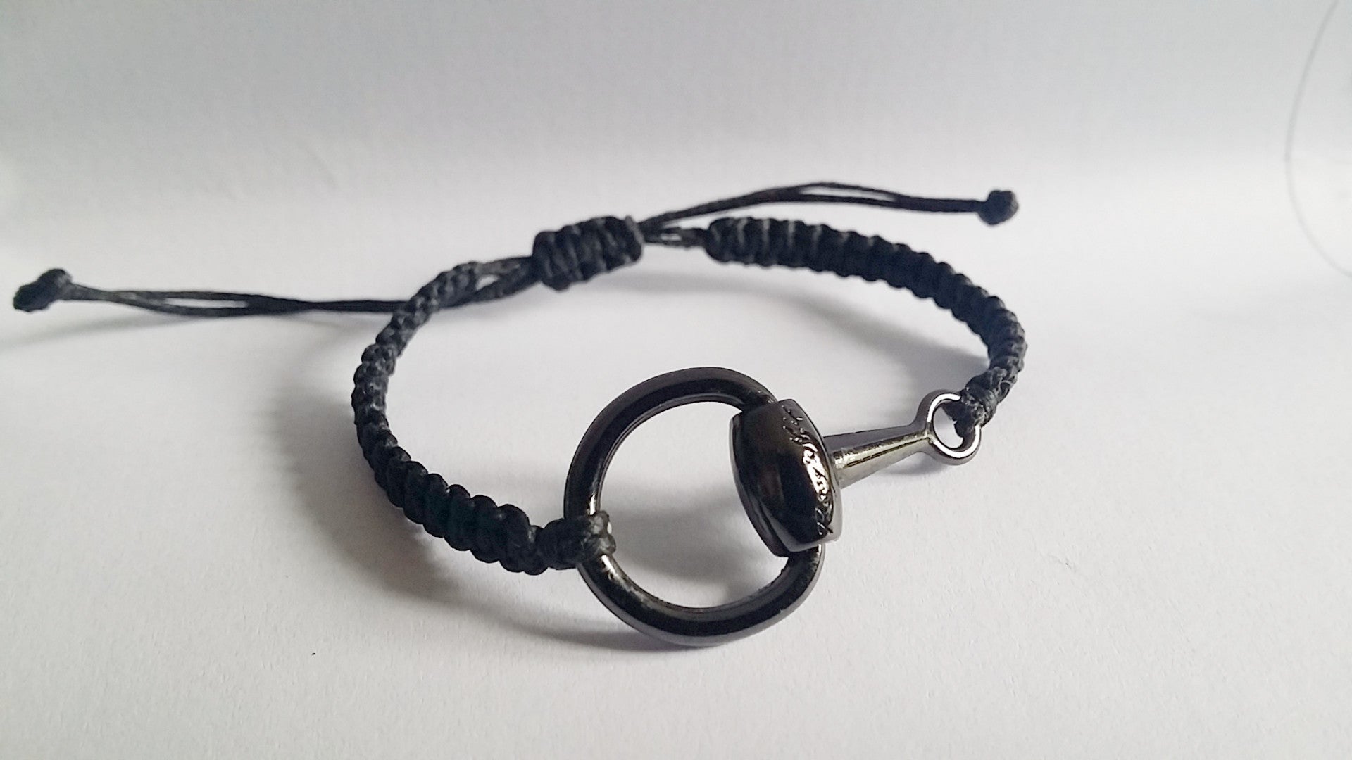 half horse bit snaffle bracelet - bracelet - GoldSnaffle