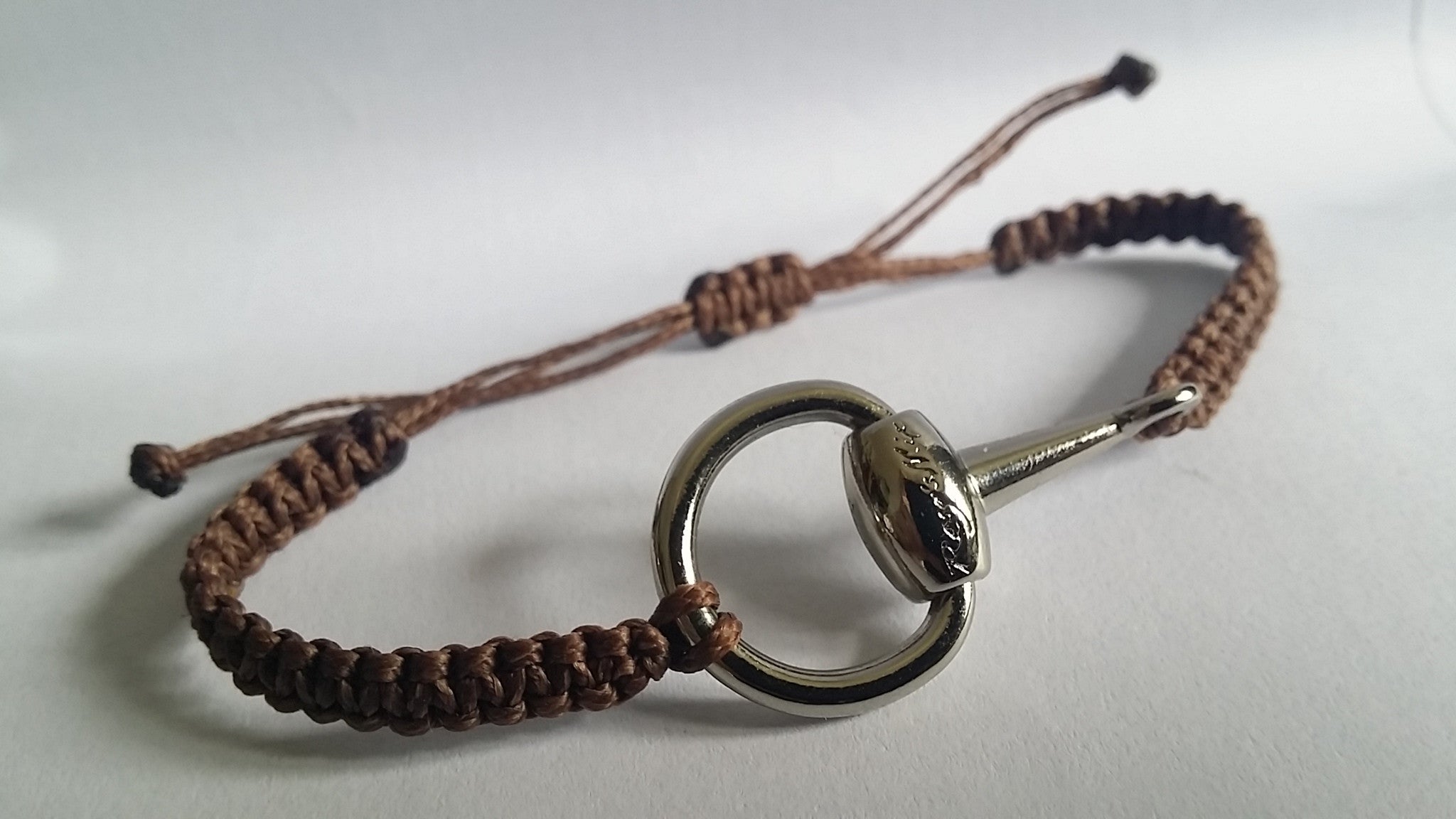 half horse bit snaffle bracelet - bracelet - GoldSnaffle