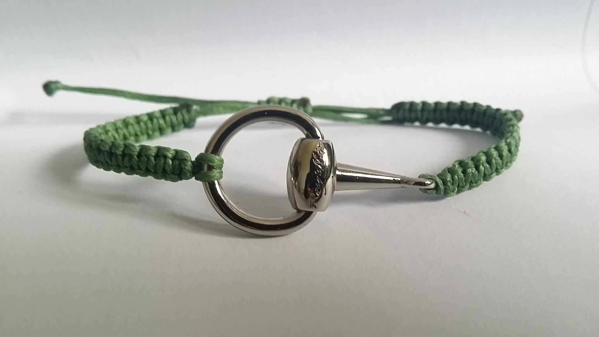half horse bit snaffle bracelet - bracelet - GoldSnaffle
