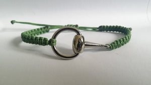 half horse bit snaffle bracelet - bracelet - GoldSnaffle