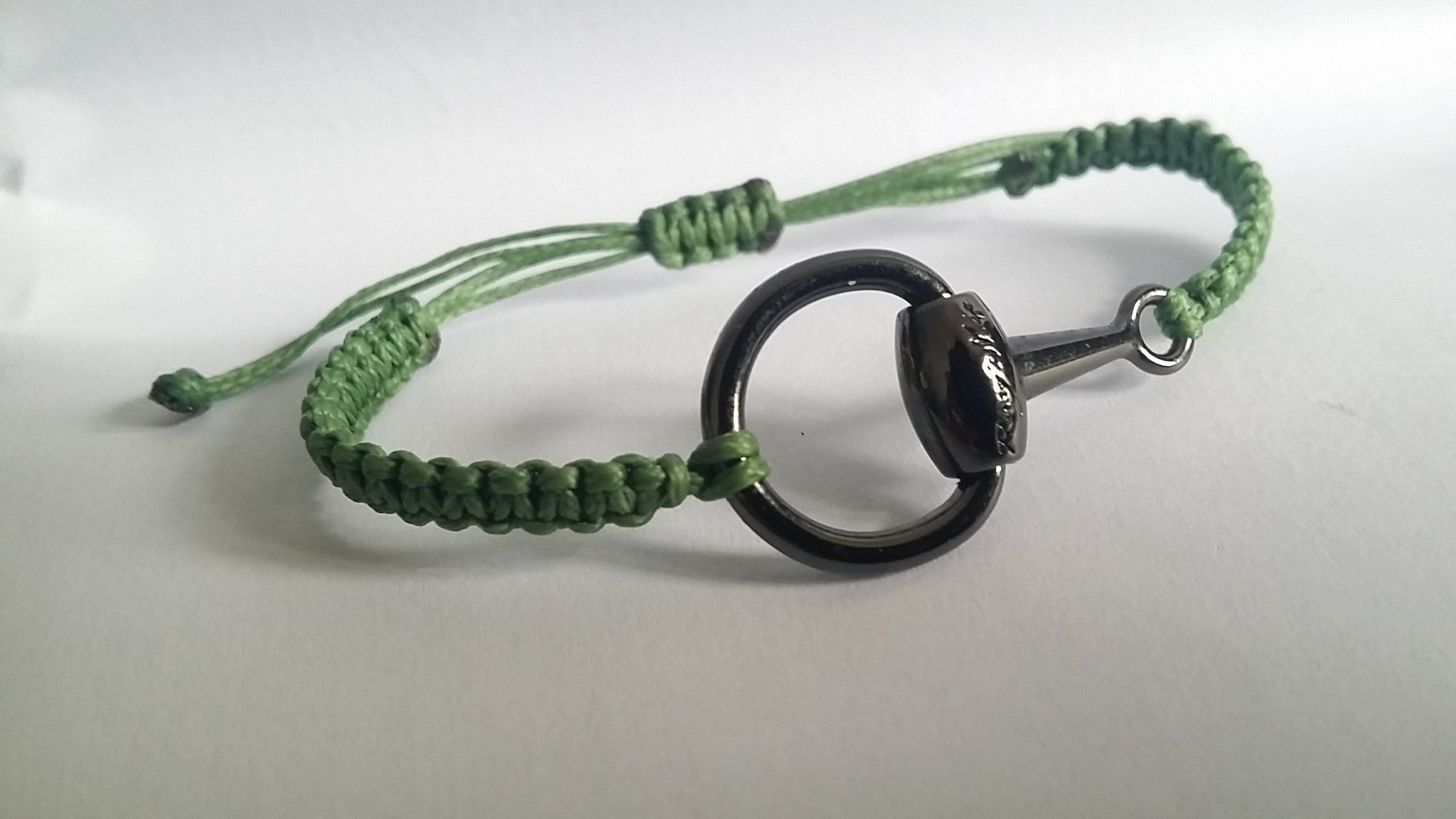 half horse bit snaffle bracelet - bracelet - GoldSnaffle