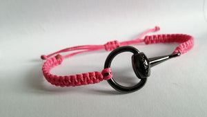 half horse bit snaffle bracelet - bracelet - GoldSnaffle