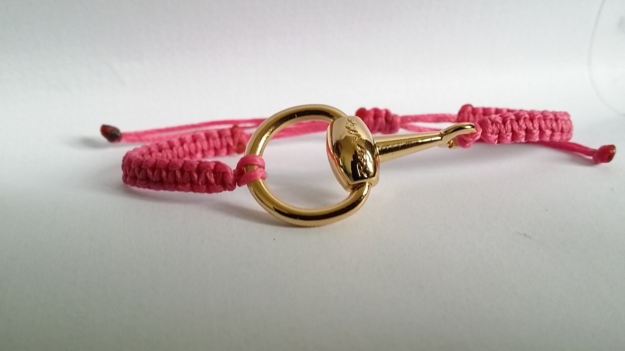 half horse bit snaffle bracelet - bracelet - GoldSnaffle