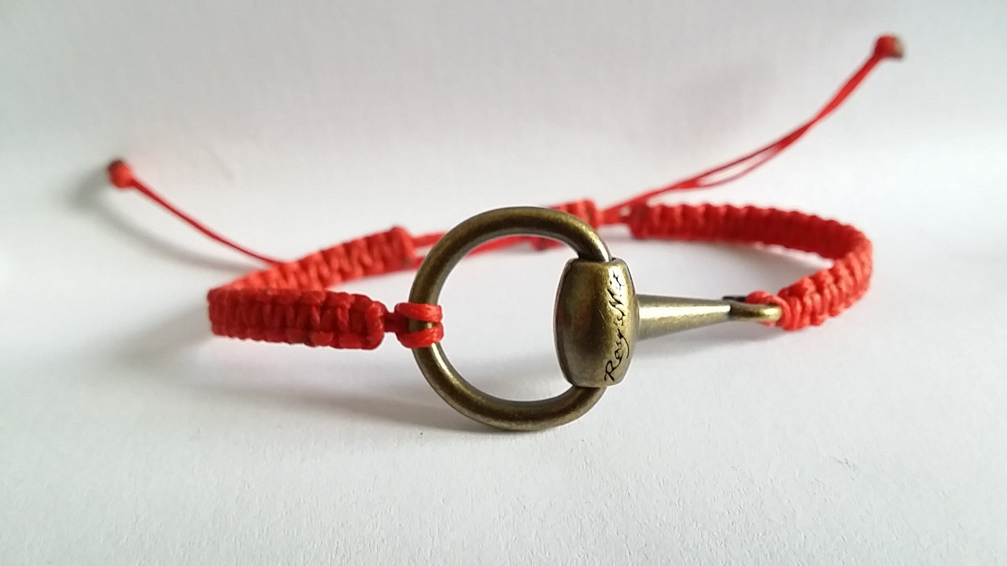 half horse bit snaffle bracelet - bracelet - GoldSnaffle