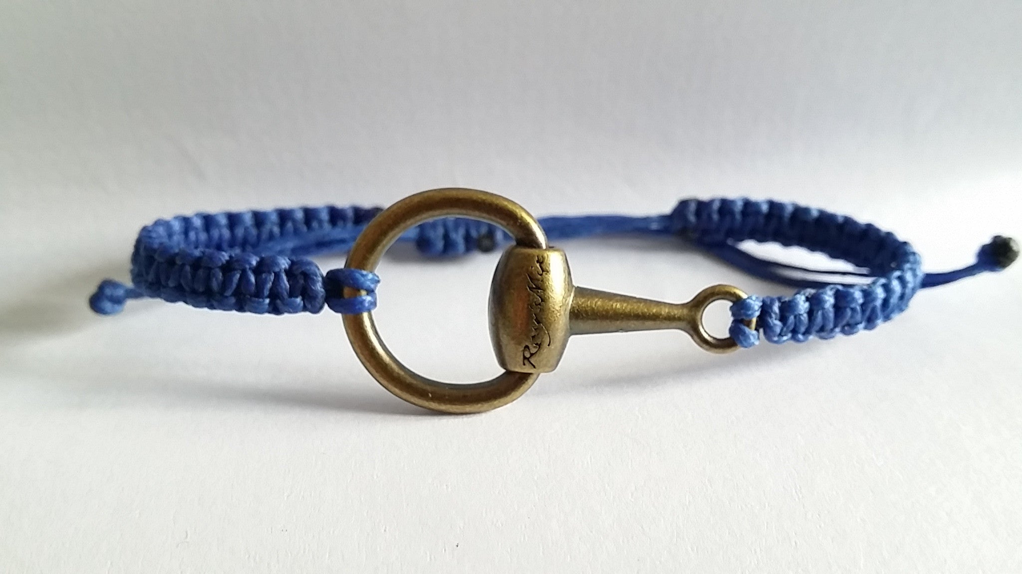half horse bit snaffle bracelet - bracelet - GoldSnaffle