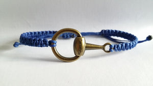 half horse bit snaffle bracelet - bracelet - GoldSnaffle
