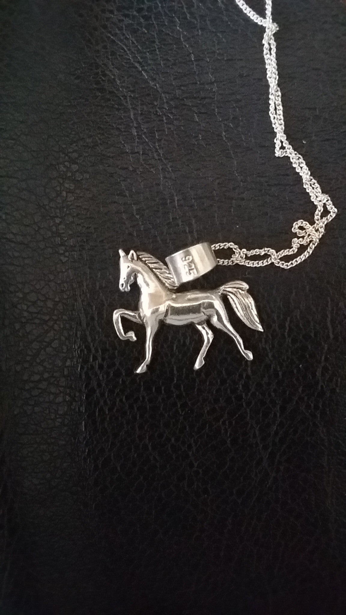 Sterling silver horsey pendants - Pendant - GoldSnaffle