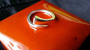 Horse shoe nail ring - Ring - GoldSnaffle
