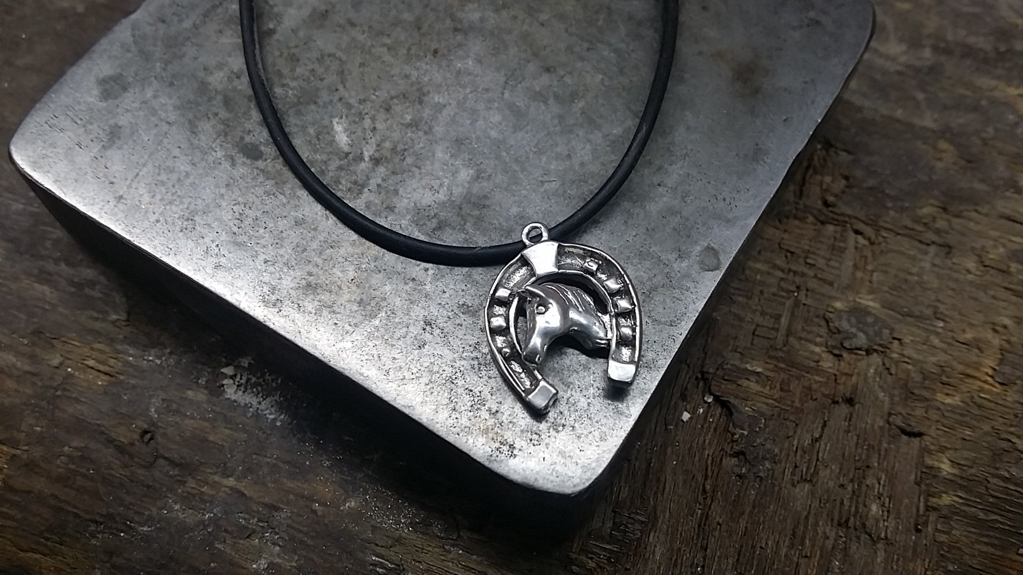 Sterling silver horsey pendants - Pendant - GoldSnaffle