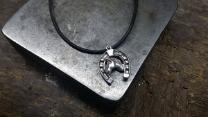 Sterling silver horsey pendants - Pendant - GoldSnaffle