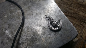 Sterling silver horsey pendants - Pendant - GoldSnaffle