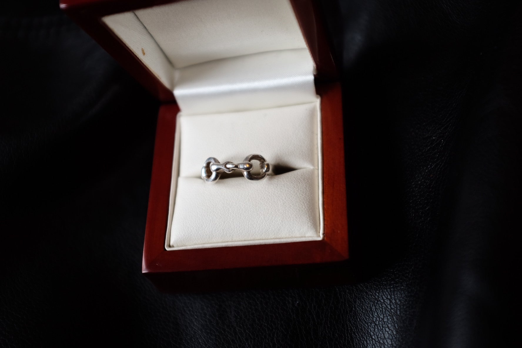 Horse bit ring - Sterling silver jewelry - GoldSnaffle