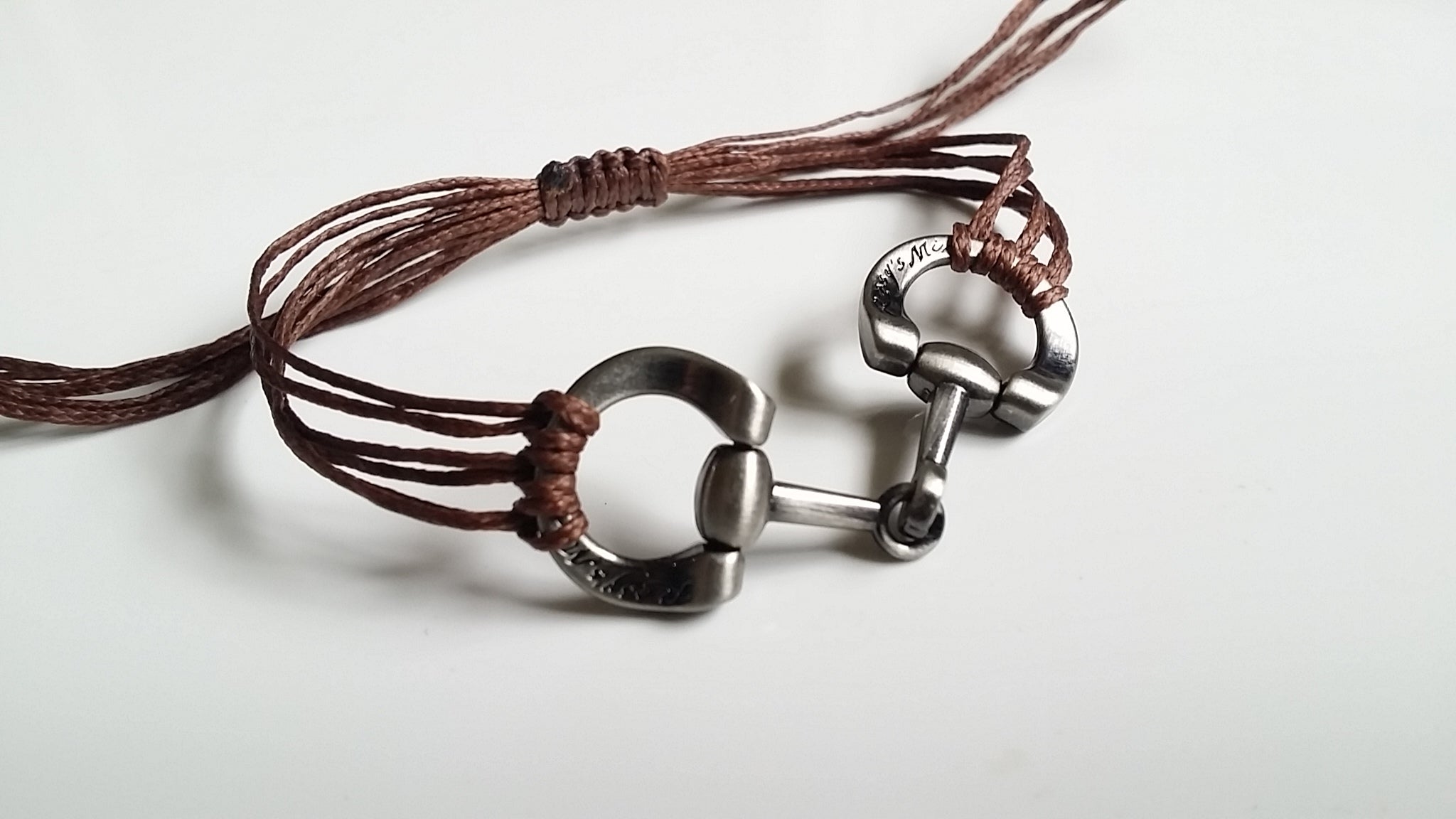 horse bit snaffle bracelet - bracelet - GoldSnaffle