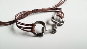 horse bit snaffle bracelet - bracelet - GoldSnaffle