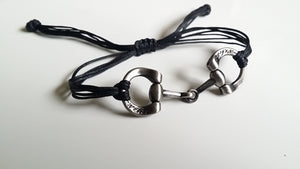 horse bit snaffle bracelet - bracelet - GoldSnaffle