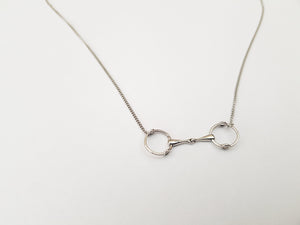 Cheltenham gag Horse bit necklace or bracelet -  - GoldSnaffle