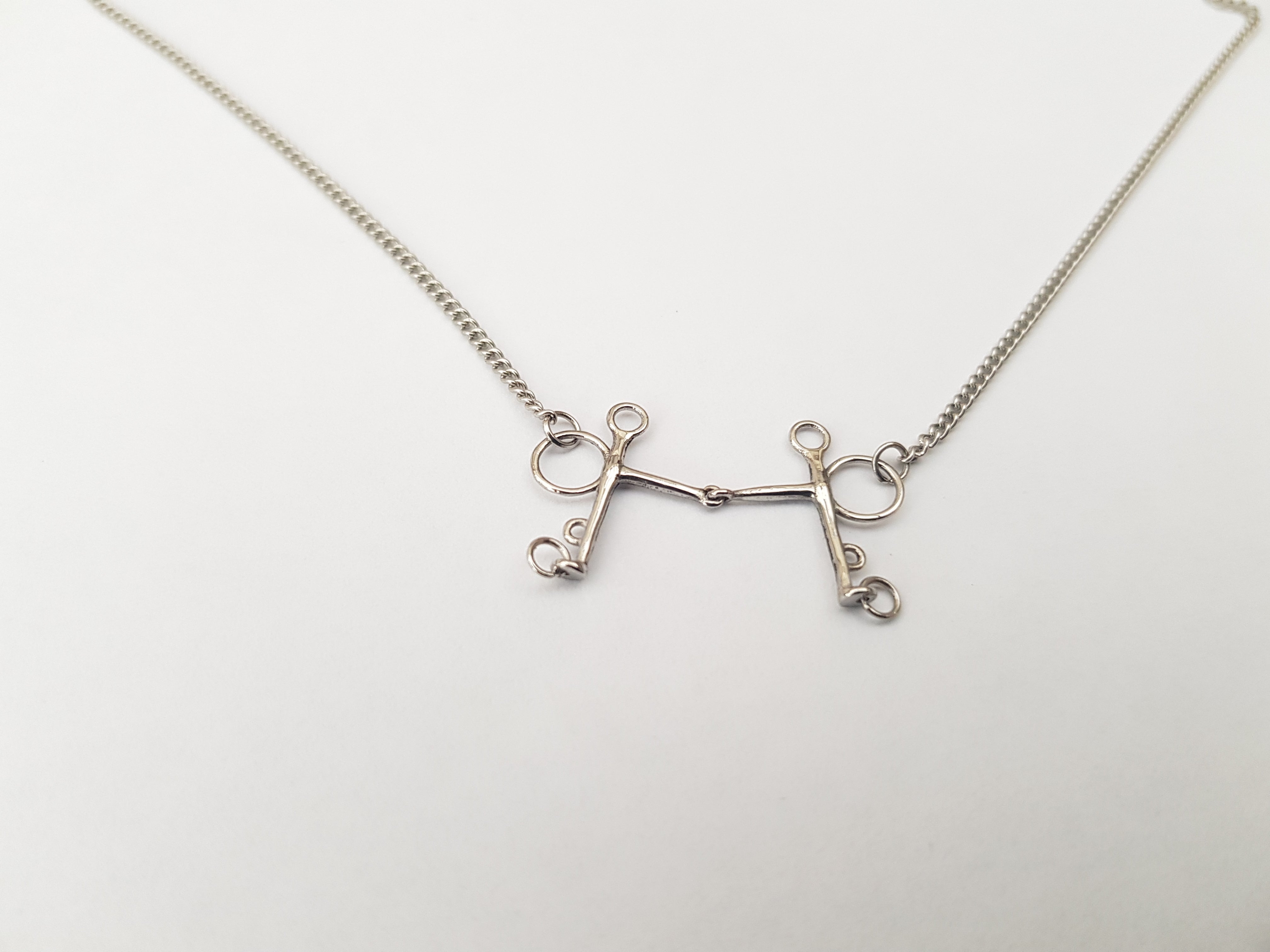 Pelham Horse bit necklace or bracelet