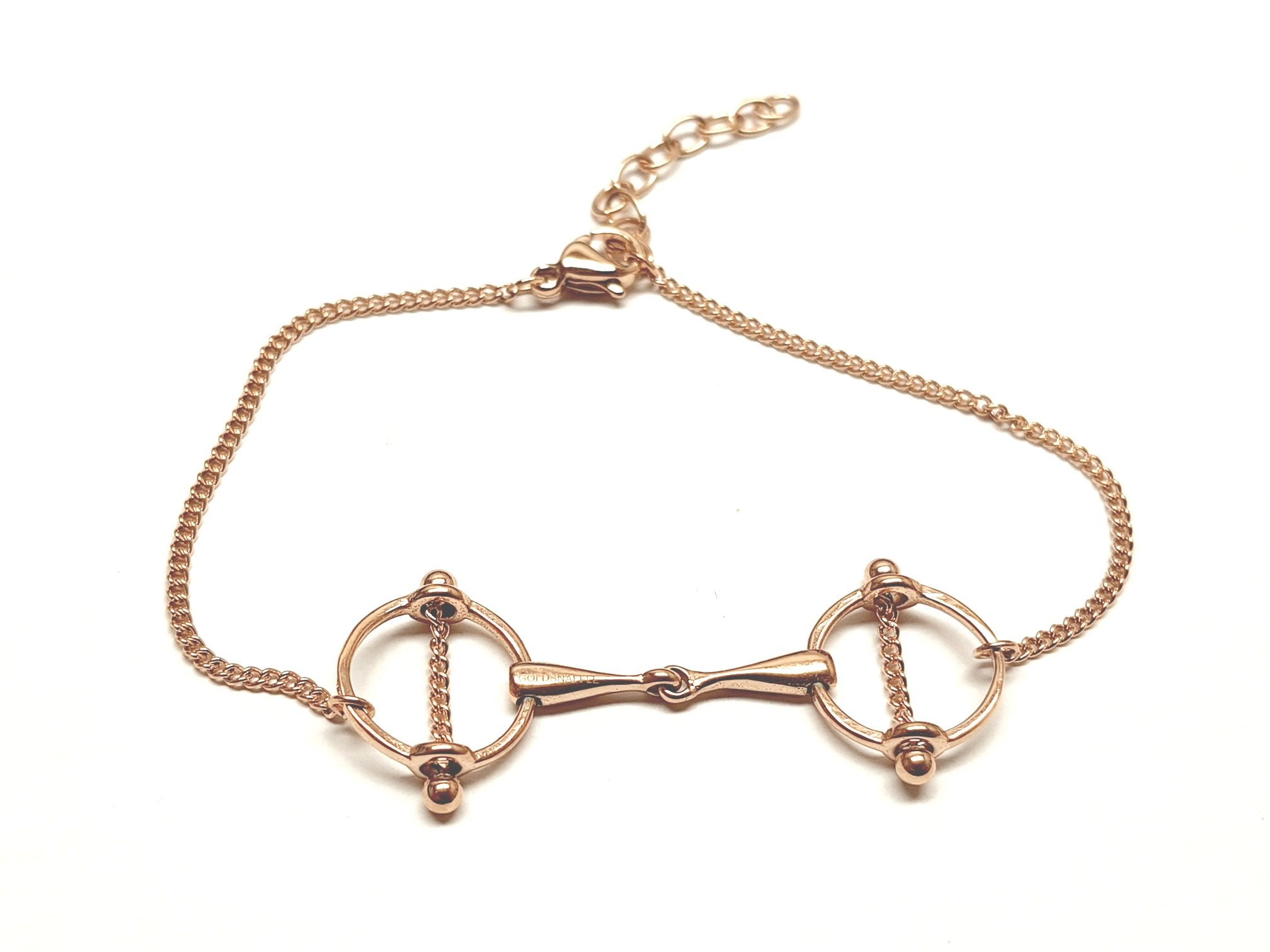 Cheltenham gag Horse bit necklace or bracelet