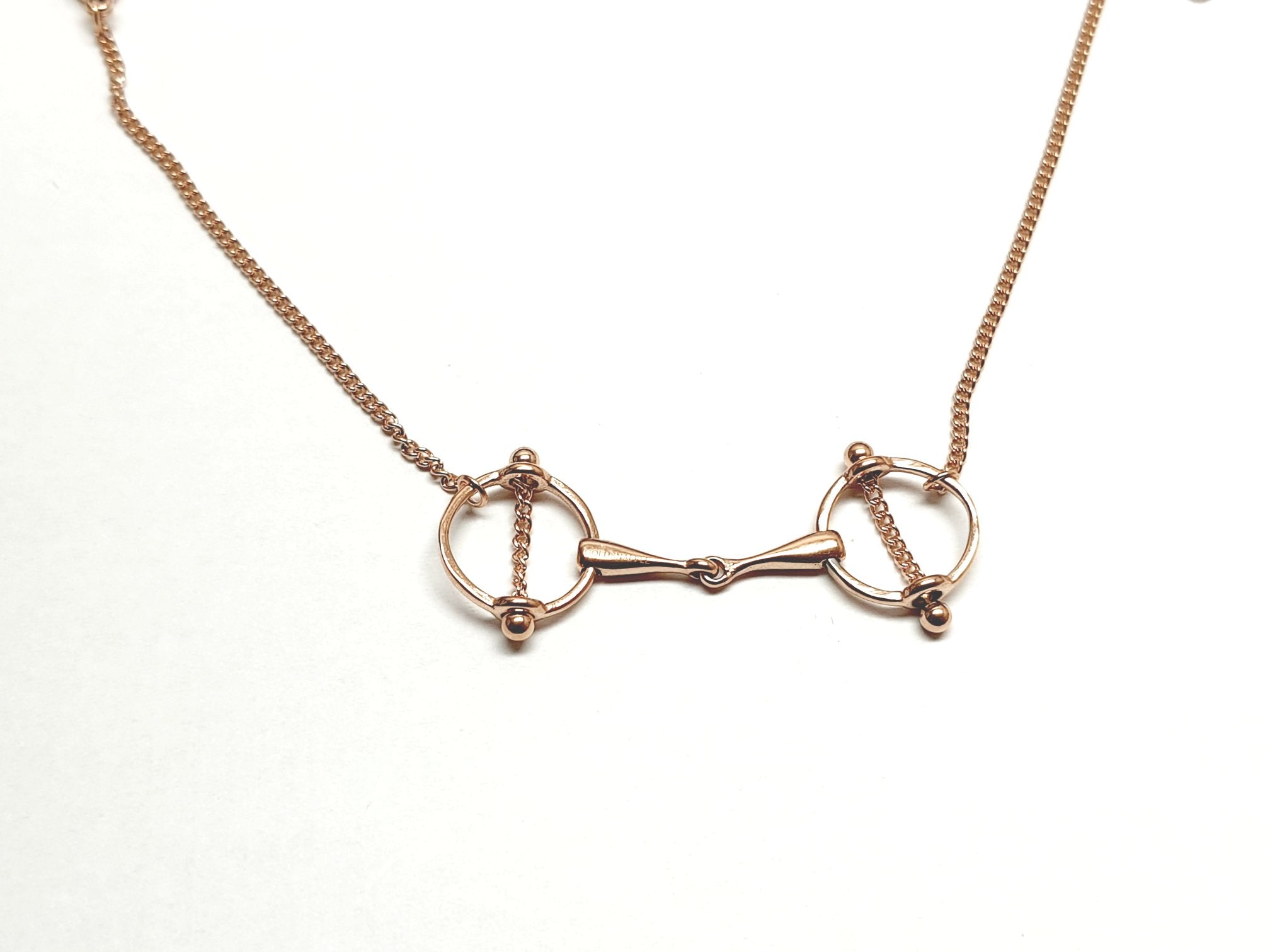 Cheltenham gag Horse bit necklace or bracelet
