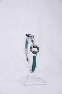Wholesale 5mm leather chain horse bit bracelets