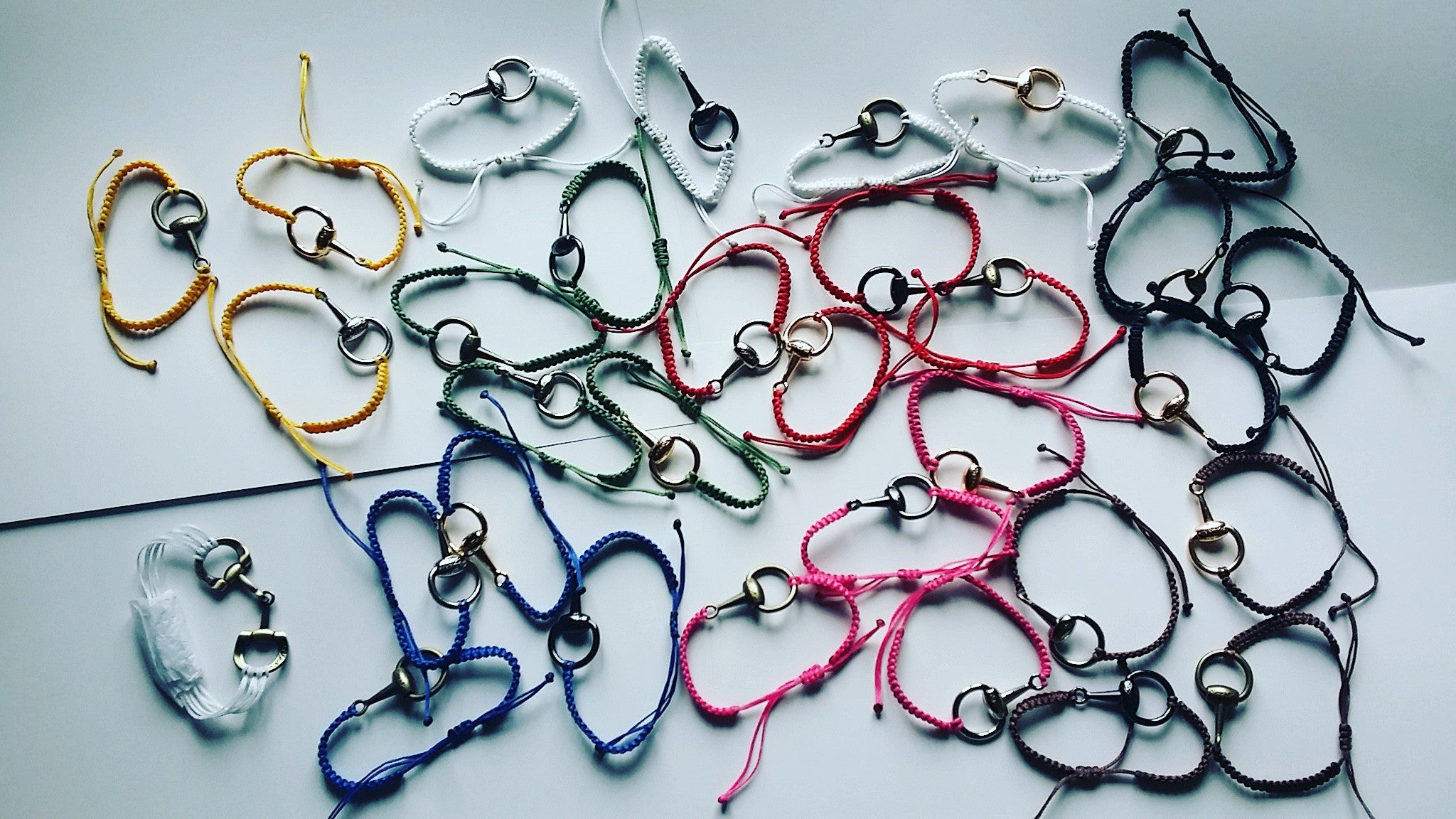 half horse bit snaffle bracelet - bracelet - GoldSnaffle