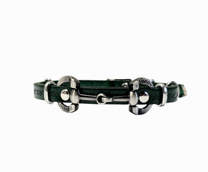 8mm leather bracelet