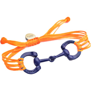Blue horse bit snaffle bracelet - bracelet - GoldSnaffle